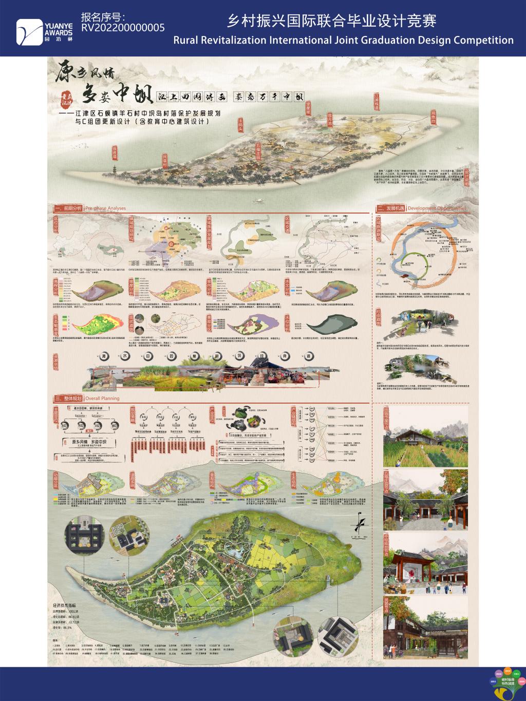 建规学院学子在园冶杯首届乡村振兴国际联合毕业设计中荣获佳绩