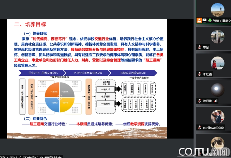 經管學院工商管理專業邀請專家評審本科人才培養方案